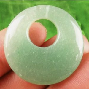 New Natural Green Aventurine Unisex Pendant.